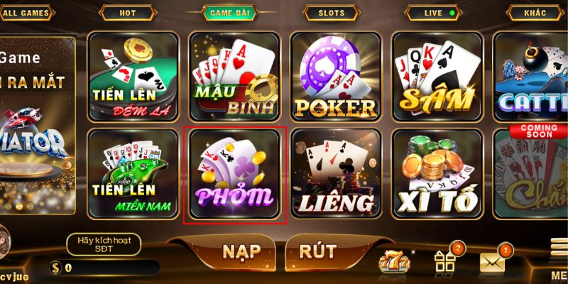 Giới thiệu game phỏm online tại Kubet